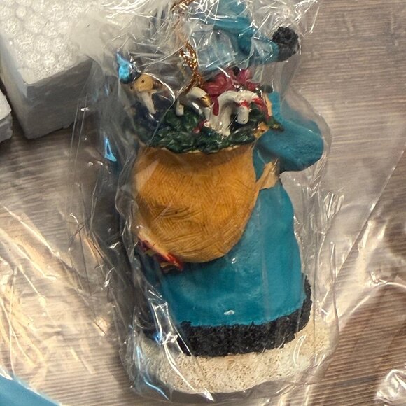 VTG 2001 Florida Marlins Santa Christmas Tree Ornament - PICS INSIDE - Picture 3 of 8